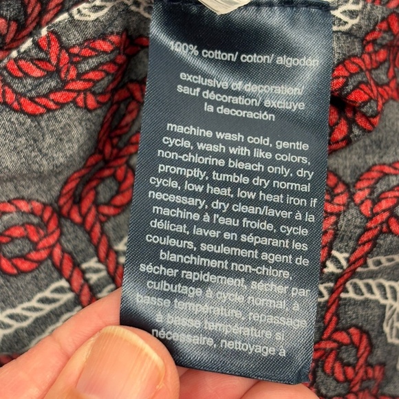 Tommy Hilfiger Woman 3X Button Up LongSleeve Shirt Cotton Mature Business Office - Picture 9 of 14